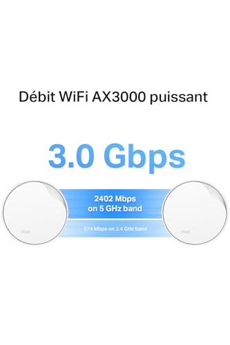 TP-LINK DECO X50-PoE(3-PACK) Kit MESH WiFi 6 AX3000