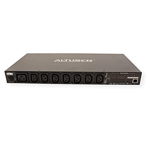 Aten PE6208G-ATB-G 16A 8-Prise 1U Avec Mesure & Commutateured eco PDU