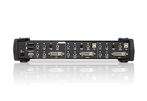 Aten CS1782A KVM DVI Haute résol./USB 2 ports + Audio