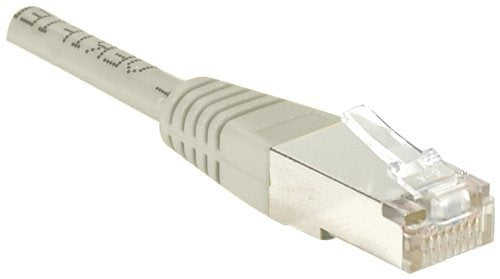 Cordon RJ45 catégorie 5e F/UTP gris - 0,7 m