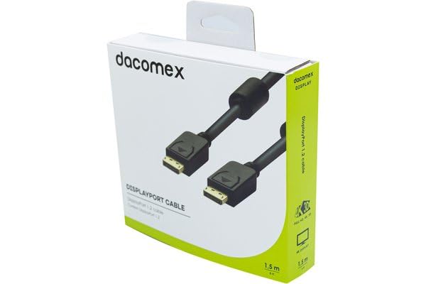 DACOMEX Cordon DisplayPort 1.2 - 1,5 m