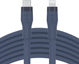 BELKIN Câble USB-C vers Lightning Silicon 2m Blanc
