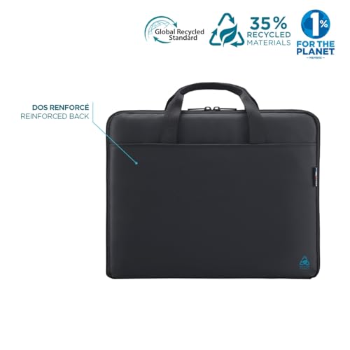 Trendy Briefcase 14-16 Black35% RECYCLED