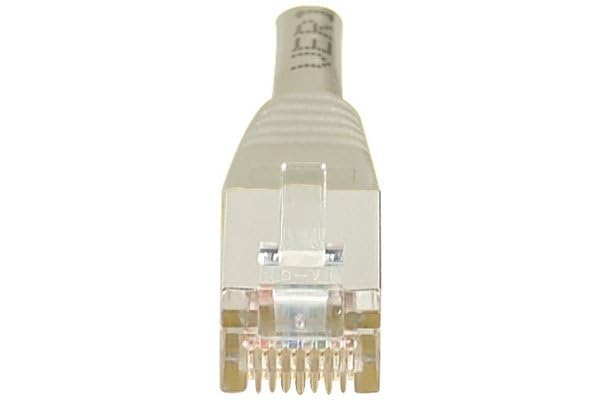 Cordon RJ45 catégorie 6 F/UTP gris - 0,3 m