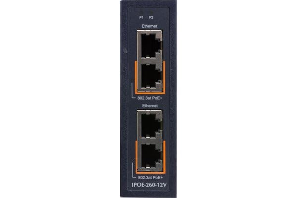 Planet IPOE-260-12V Commutateur Ethernet Gigabit PoE Montable sur Mur
