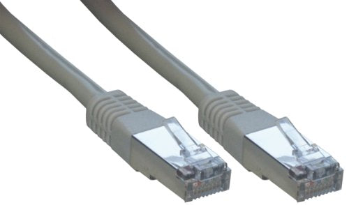 MCL Cordon Cat 5 RJ45 F/UTP - 1m Gris