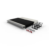 PATCHBOX ONE 24x CAT6A STP ROUGE 0,8 m 8U