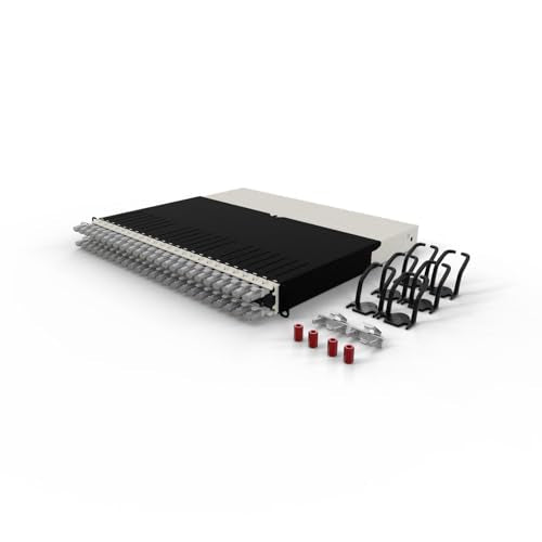 PATCHBOX ONE 24x CAT6A STP ROUGE 0,8 m 8U