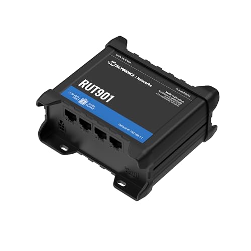 TELTONIKA NETWORKS RUT901 DUAL SIM 4G/LTE/3G WiFi router