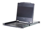 ATEN CL5716MW Console LCD 16/9e 17" 1080p avec switch KVM 16P VGA/USB