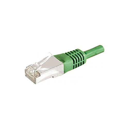 Cordon RJ45 catégorie 6A F/UTP vert - 1 m