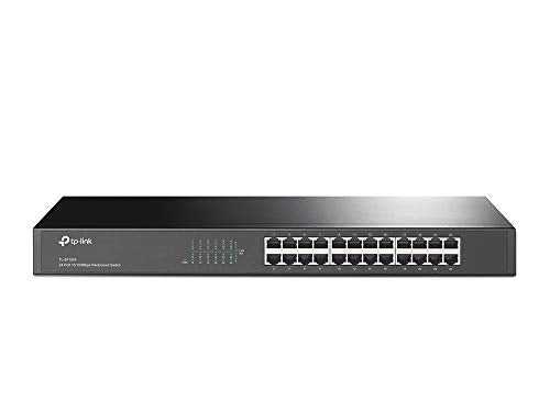 Switch réseau TP-Link 24 ports RJ45 10/100 rackable