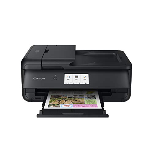 CANON PIXMA TS9550A MFP colour inkjet A4 A3 15ipm Print 200sheets USB LAN Wi-Fi Black