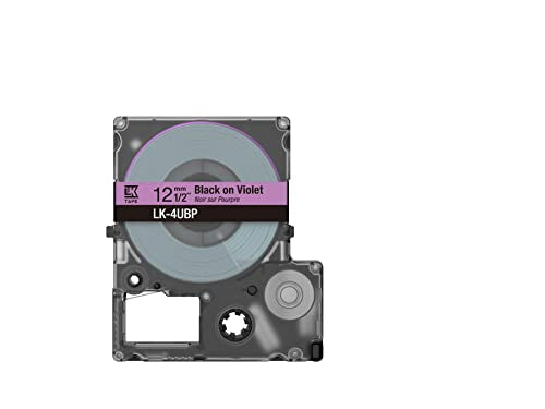 EPSON Colour Tape Violet/Black 12mm 8m LK-4UBP