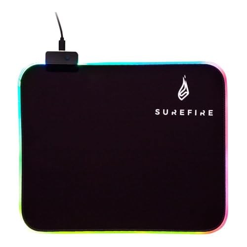 VERBATIM SUREFIRE SILENT FLIGHT RGB-320 GAMING MOUSE PAD WCF (P)