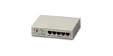 ALLIED 5 port 10/100/1000TX unmanaged switch with external power supply EU Power Adapter