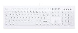 CHERRY Clavier AK-C8100 USB IP68 blanc (FR)