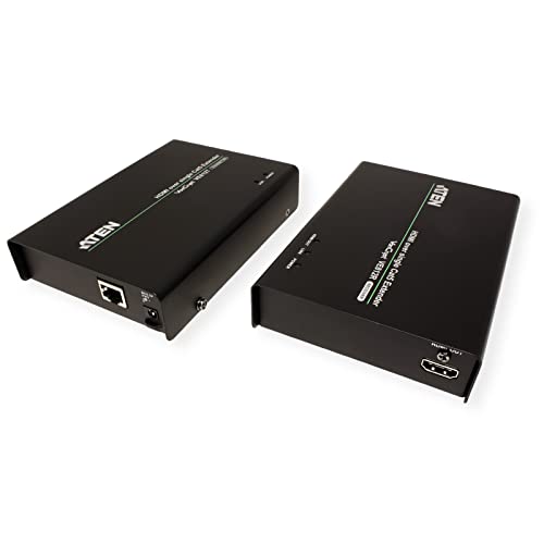 ATEN Extension HDBaseT HDMI (4K@100m) - (HDBaseT Classe A) - 4096 x 2160 pixels - Émetteur et récepteur AV - 100 m - Avec fil - Compatibilité 3D - HDCP