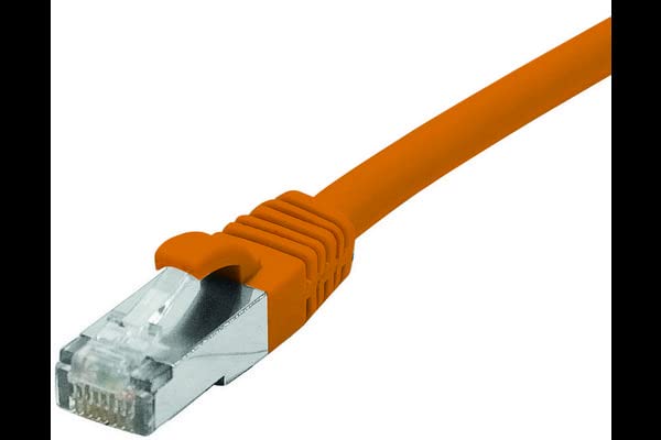 Cordon RJ45 catégorie 6 F/UTP LSOH snagless orange - 10 m