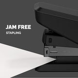 FELLOWES LX840 Half Strip Stapler Black