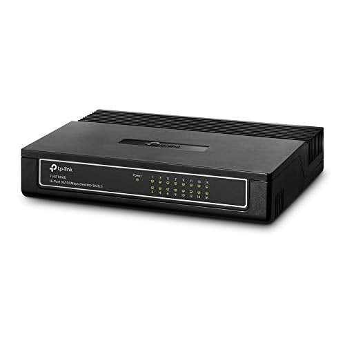 16-port 10/100M Desktop Switch