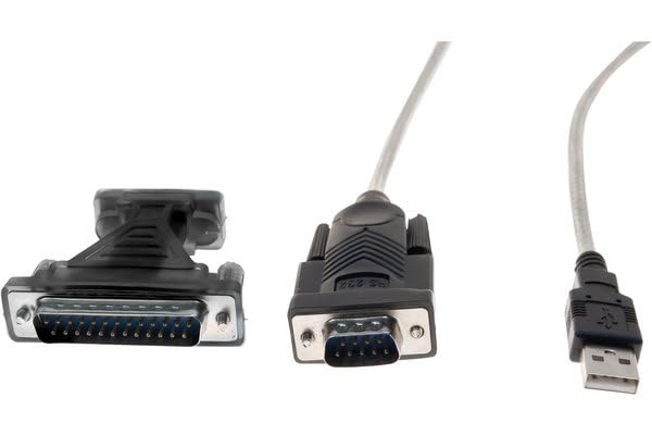 DACOMEX Adaptateur USB 2.0 série DB9/DB25