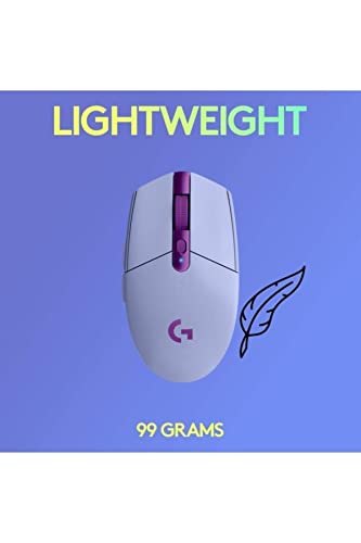 LOGITECH G305 LightSpeed Wireless Gaming Mouse - LILAC - EER2
