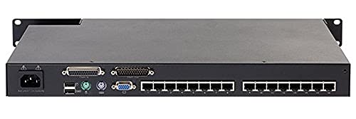 APC KVM 2G Analog KVM switch CAT5 16 x KVM ports 1 local user rack-mountable TAA Compliant