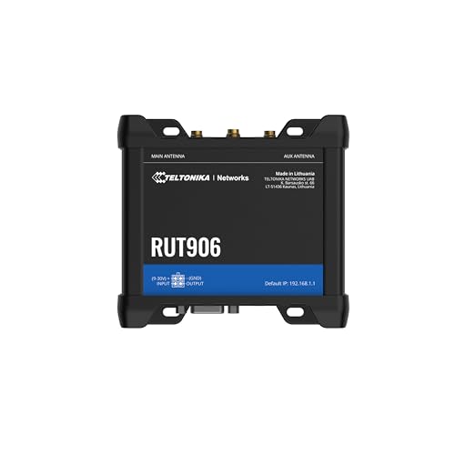 TELTONIKA NETWORKS RUT906 4G/LTE/3G/2G WiFi router