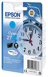 EPSON 1LB 27XL ink cartridge cyan high capacity 10.4ml 1.100 pages 1-pack RF-AM blister - DURABrite ultra ink w/s
