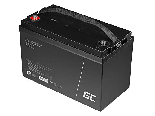 Green Cell AGM30 - 100 mAh - Sealed Lead Acid (VRLA) - 12 V - Noir