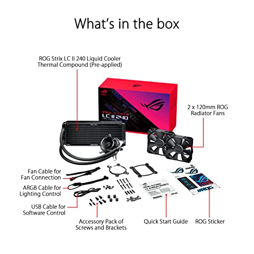 ASUS ROG STRIX LC II 240 AIO cooler