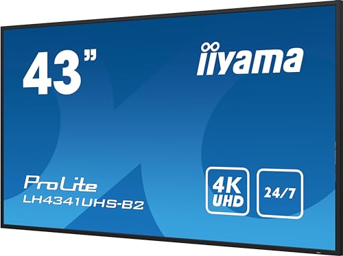 IIYAMA- Afficheur professionnel 43   LH4341UHS-B2