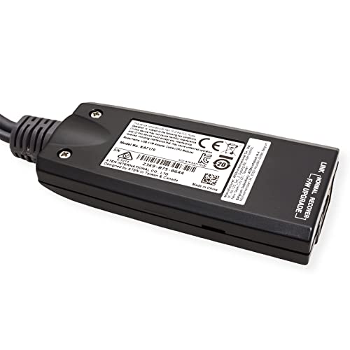 ATEN KA7170-AX câble kvm Noir, Bleu, Métallique