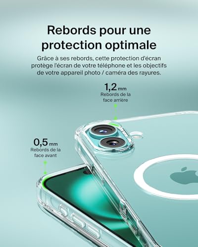 BELKIN Magnetic Protective Case - iPhone 16 Plus - Clear