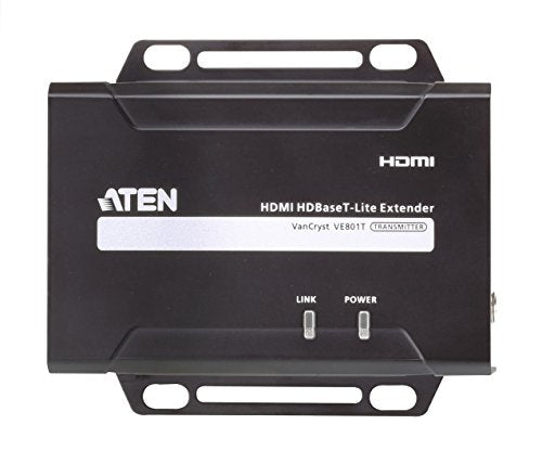 VE801T - 3840 x 2160 pixels - Émetteur AV - 70 m - Noir - HDCP