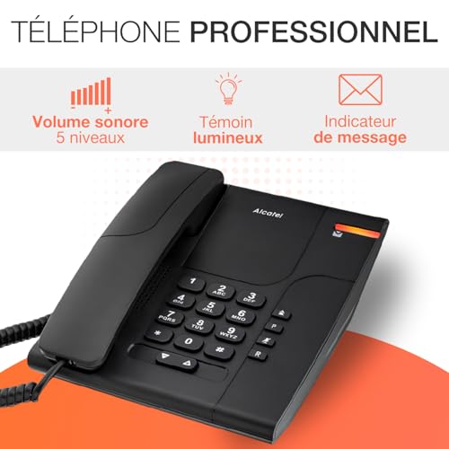 Alcatel temporis 180 téléphone de bureau