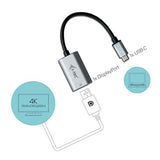 I-TEC USB C to Display Port Metal Adapter 1xDP 4K 60Hz Ultra HD compatible with Thunderbolt 3