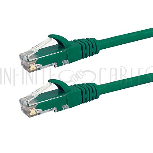 Cordon RJ45 catégorie 6A F/UTP LSOH snagless vert - 0,5 m