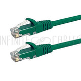 Cordon RJ45 catégorie 6A F/UTP LSOH snagless vert - 0,5 m