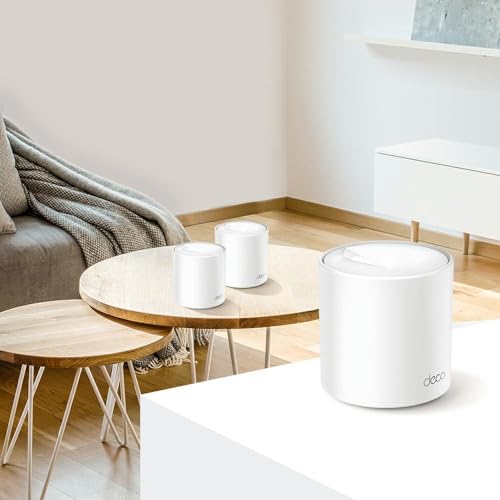 Systeme Wi-Fi maillé TP-Link Deco X60 pour toute la maison Wi-Fi 6 double bande 3-pack