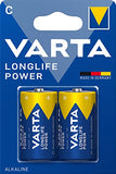 VARTA Piles alcalines 04914121412 LR14 / C blister de 2