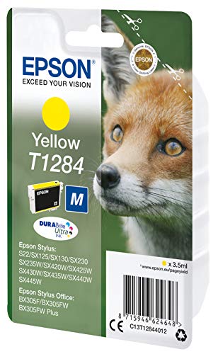 EPSON 1LB T1284 ink cartridge yellow standard capacity 3.5ml 1-pack RF-AM blister w/s