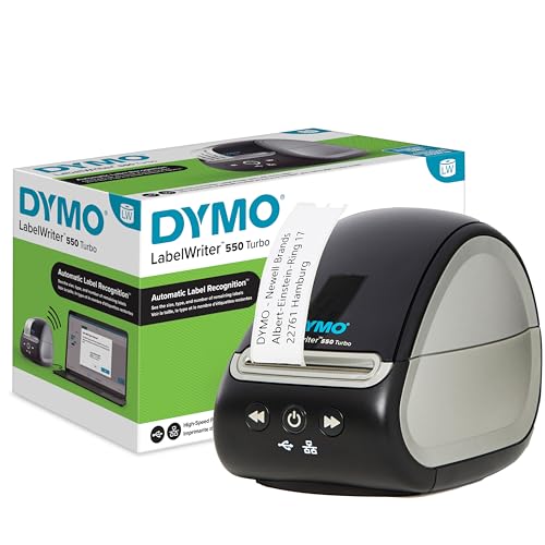 DYMO Imprimante d étiquettes LabelWriter 550 Turbo