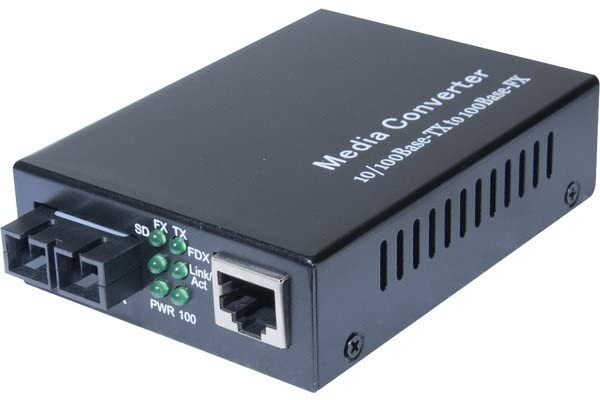 Convert RJ45 10/100/1000 - Fibre Gigabit multimode SC 550M