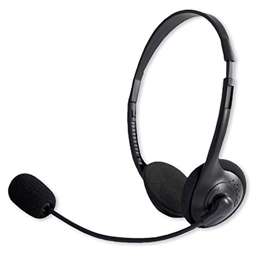 MCL Casque micro avec contrôle du volume - Jack 4 contacts