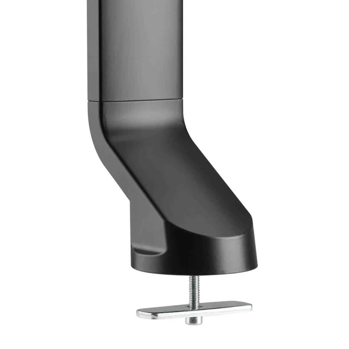 EATON TRIPPLITE Dual-Display Monitor Arm with Desk Clamp and Grommet - Height Adjustable 17p to 27p Monitors