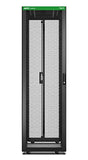 APC Easy Rack 42Ux600x1200 with Roof castors feet and 4Brackets No Side panels Bottom black