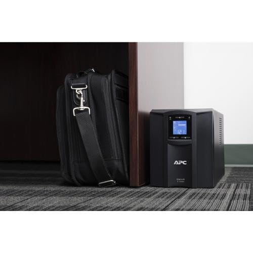APC Smart-UPS SMC1000IC UPS AC 220/230/240V 600Watt 1000VA USB output connectors 8 Black