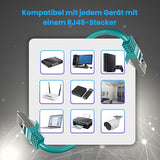 Extralink EX.7720 câble de réseau Vert Cat6 F/UTP (FTP)